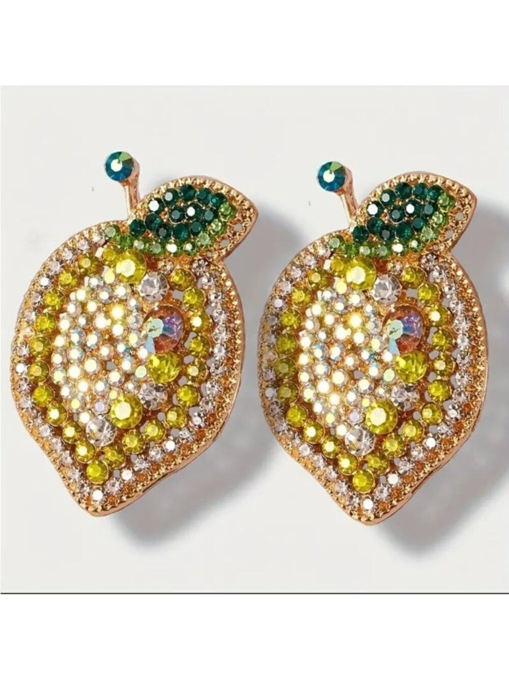 Lemon stud earrings A821
